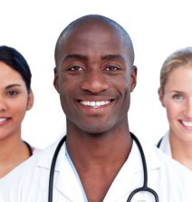 doctor smiling